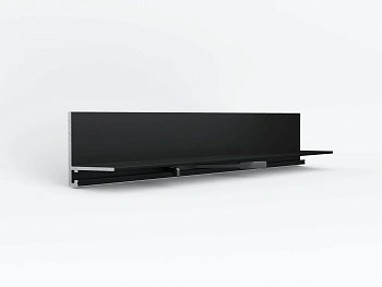 Микроплинтус LACONISTIQ Micro-L угловой Чёрный МАТОВЫЙ RAL9005